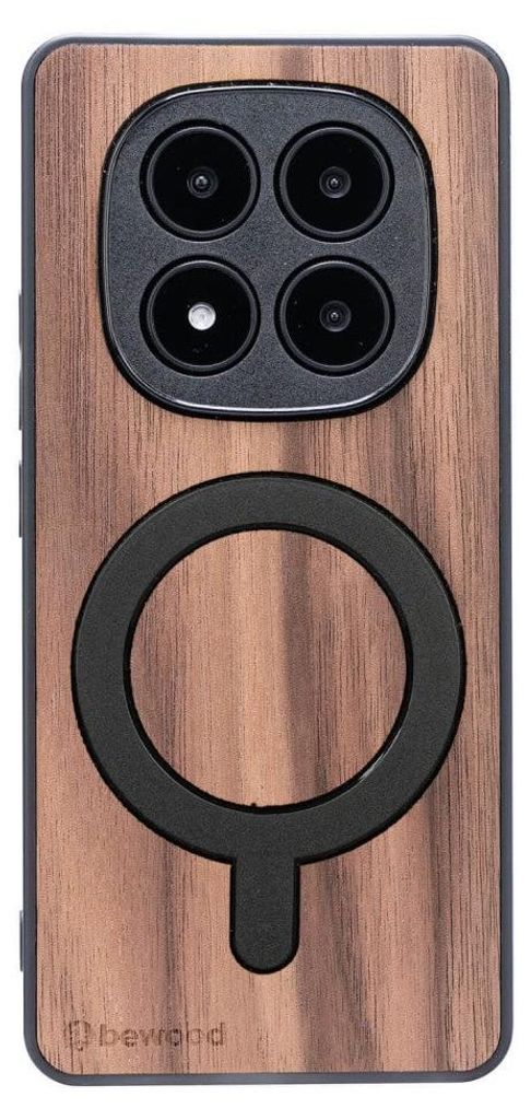 Holzhülle für Xiaomi Redmi Note 15 Pro Plus 5G, Bewood Amerikanischer für MagSafe