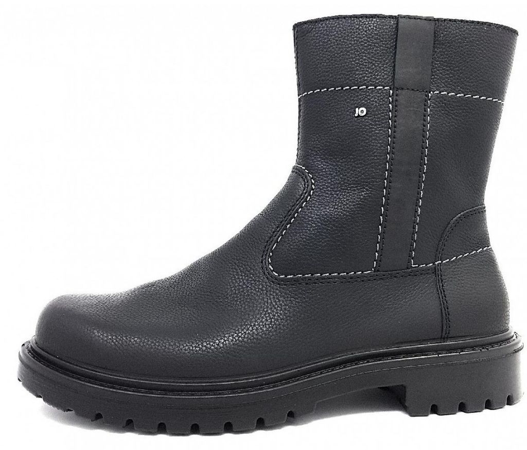 Scarpe da uomo Jomos, stivali, fodera calda, colore nero, Immagine del prodotto 
