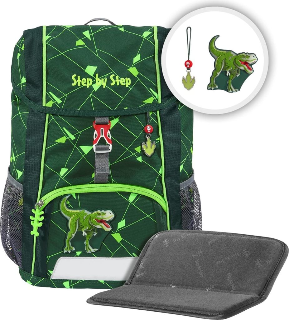 Zaino per bambini Step by Step Kid SHINE, Night Dino Tyro Immagine del prodotto 