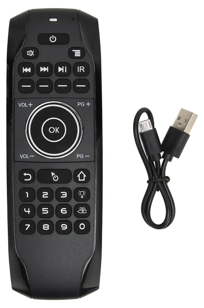 Télécommande Bluetooth pour Smart TV et Box Android avec micro intégré