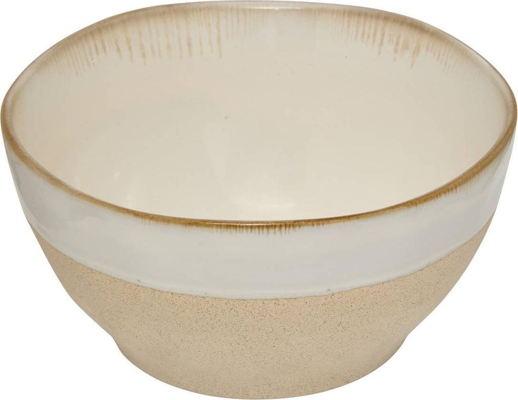 Schüssel kate weiß und beige 72cl - Atmosphera créateur d'intérieur