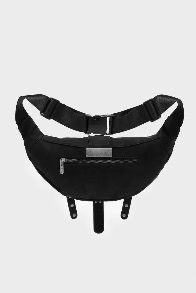 Sacoche de Ceinture Rust & Bones : Vos Mains Libres avec Style Gothique