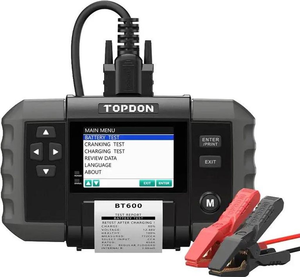 TOPDON Akkutester BT600
