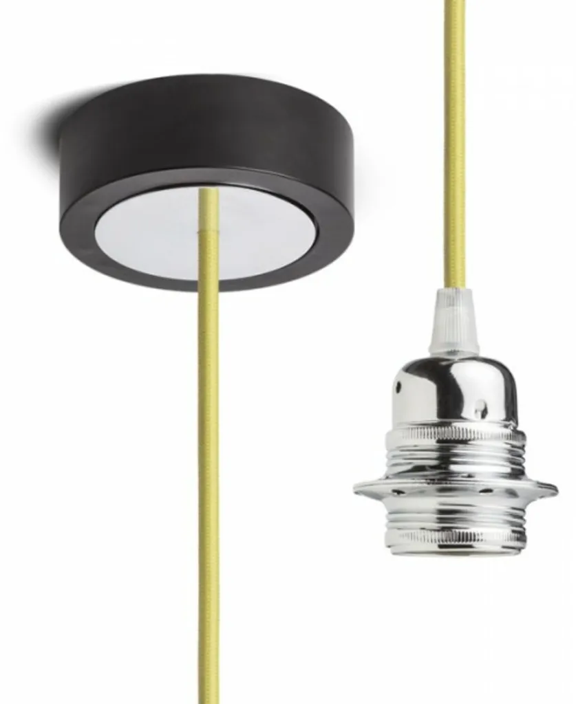 Éclairage de plafond HEX pour salon et cuisine suspension E27 15W