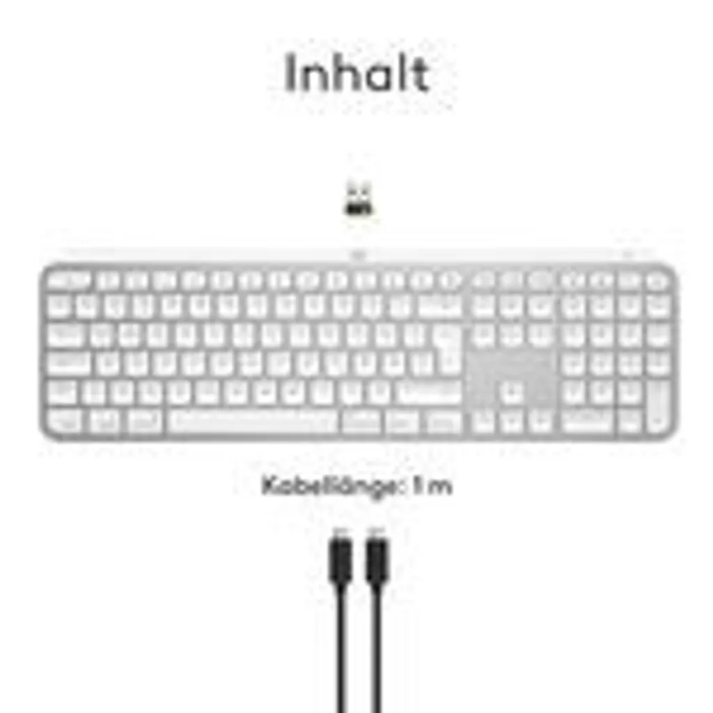 Clavier Logitech MX Keys S for Mac Bluetooth touches silencieuses Gris - 16