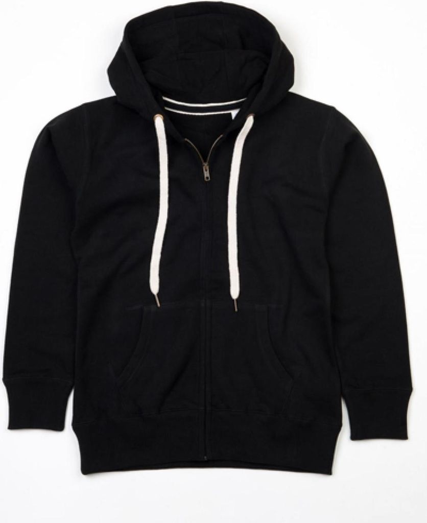 Mantis M83 | MenŽs Superstar Zip-Through Hoodie - Farbe: Black - Größe: S