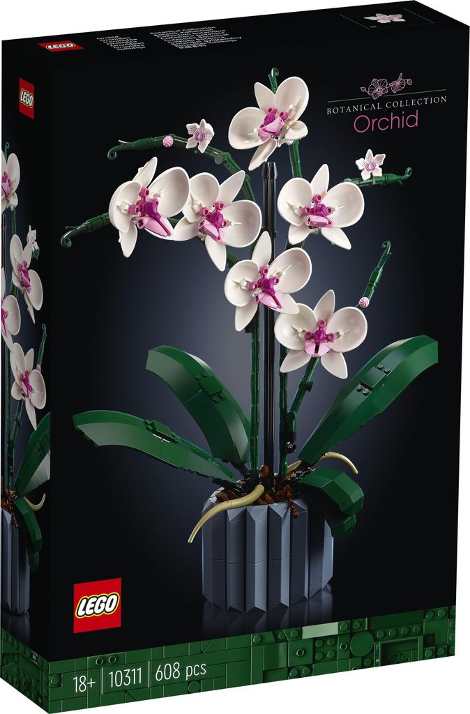 LEGO 10311 Icons Orchidee Set zum Basteln von künstlichen Produktbild 