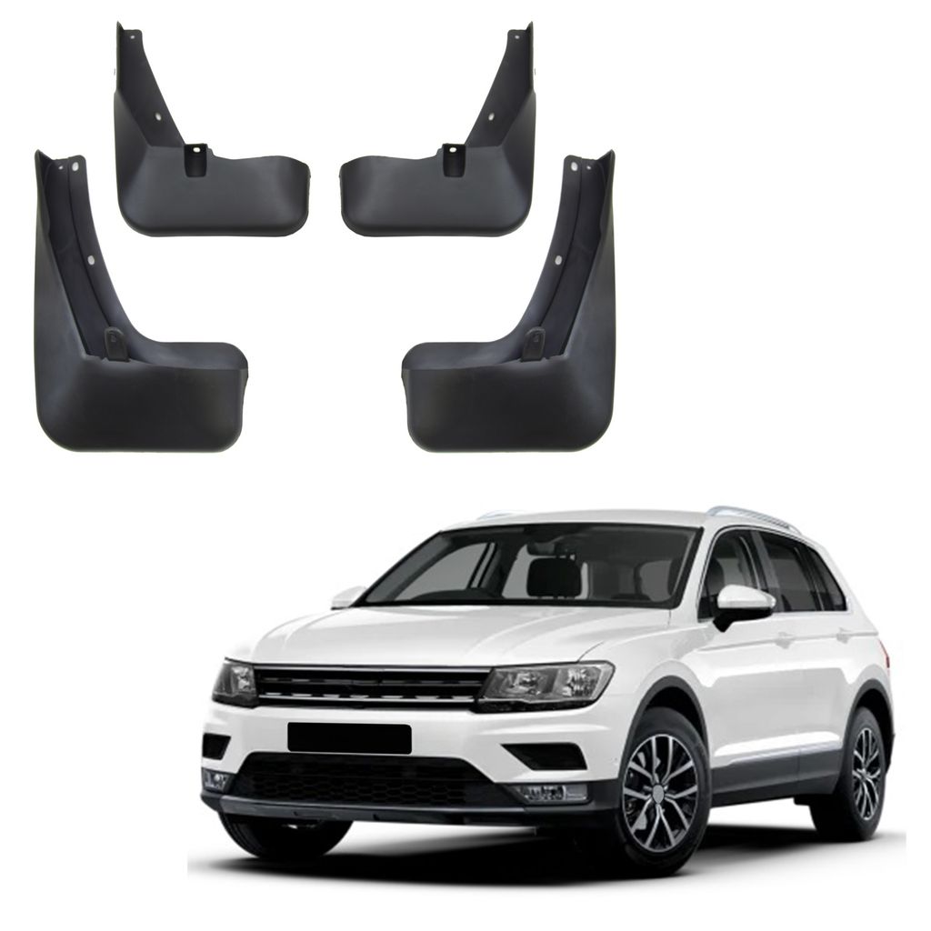 Bavettes Garde-Boue Jeu De 4 Pcs Pour Volkswagen Tiguan Image du produit 