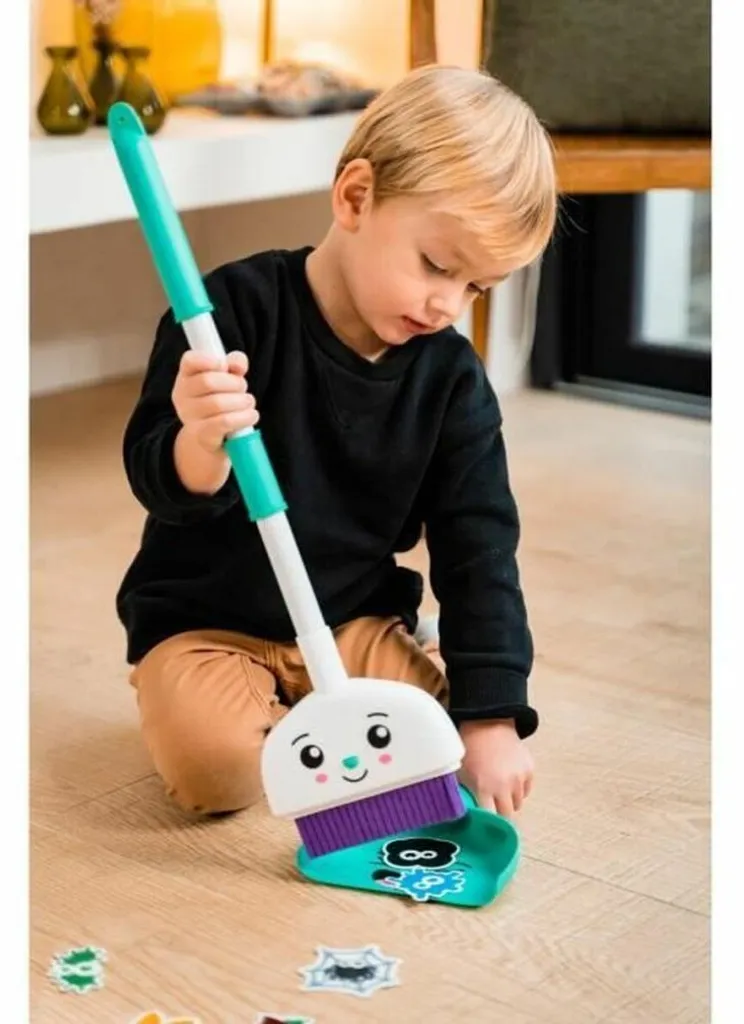 Balai Silly Sam KD Group I22507FR InfiniFun avec sons pour enfant dès 2 ans