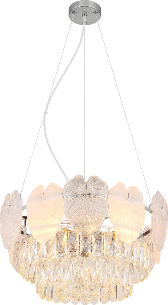 Suspension Salon Luminaire Cristal Idéal pour Éclairer un Grand Séjour