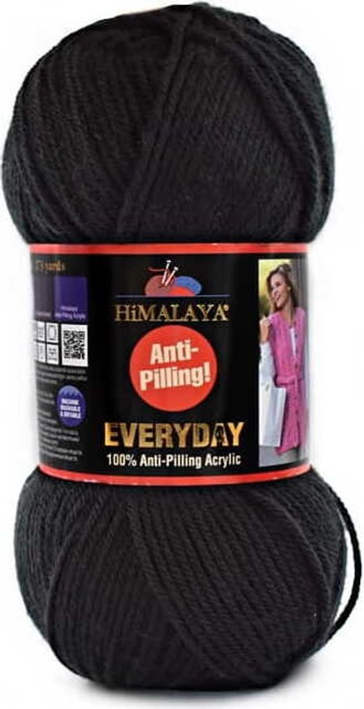 Himalaya Everyday Anti-Pilling Acryl Wolle, Schwarz, Produktbild 