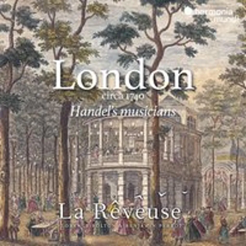 Musique Baroque Londres 1740 Karl Friedrich Weidemann Musiciens Haendel