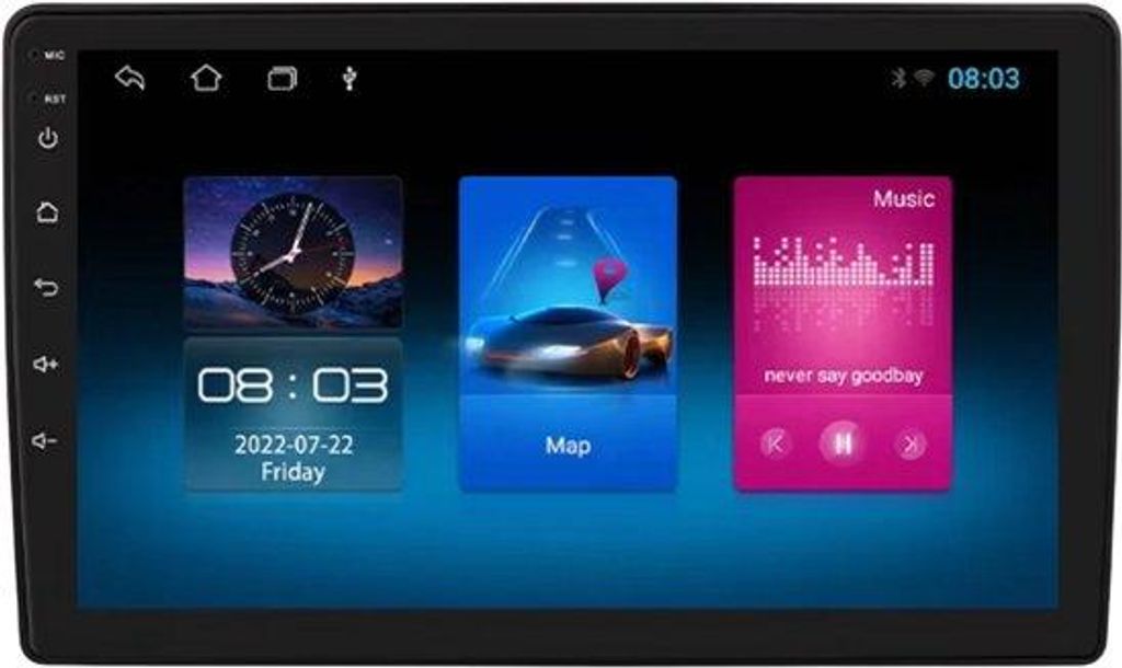 Autoradio mit Bluetooth – CarPlay – Für Citroën Berlingo B9 & Peugeot Partner (2008-2019) – Kompatibel mit Apple und Android – Stereo –...