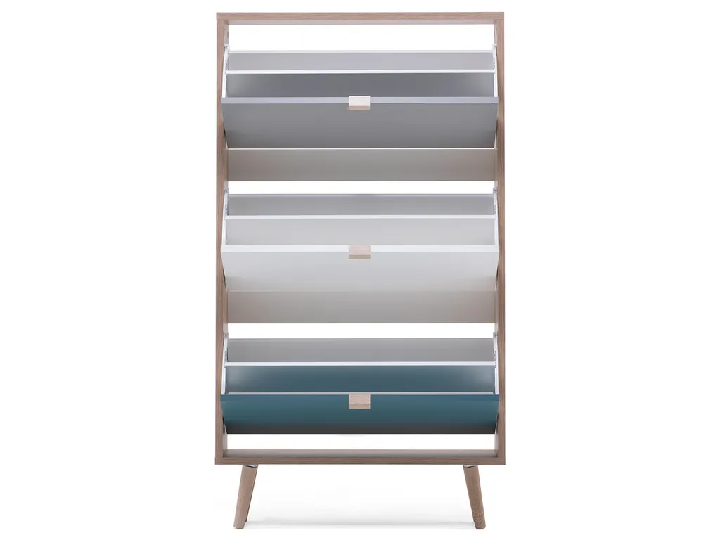 Range-chaussures Visby Sonoma 70x127cm - Design compact et robuste - 3