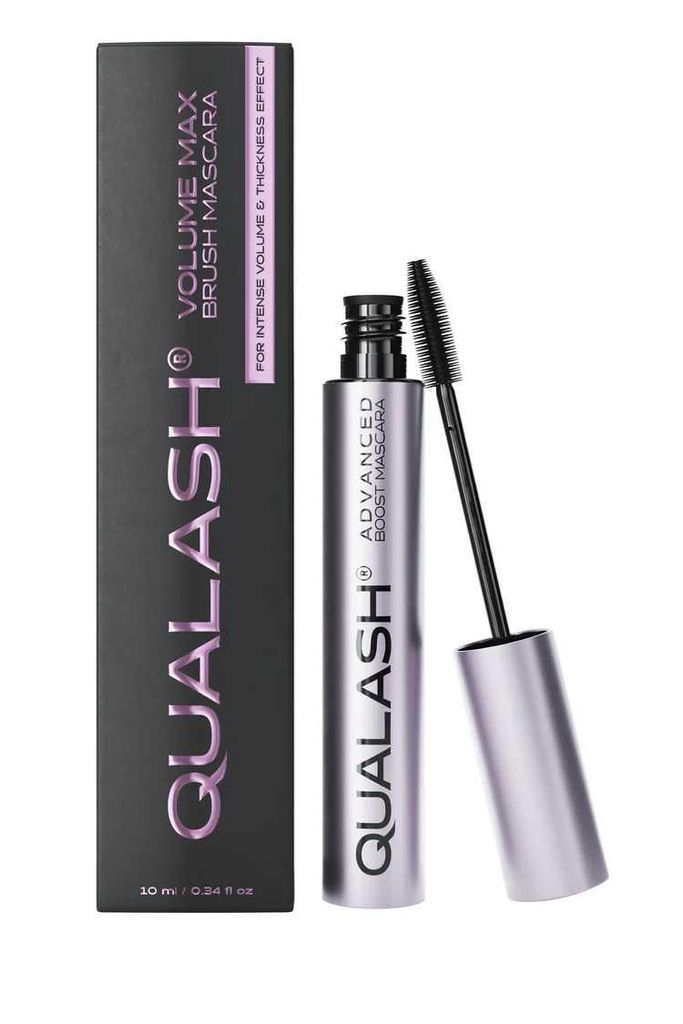QUALASH® Volume Max Mascara, 10 ml – wasserfest, vegan, Produktbild 