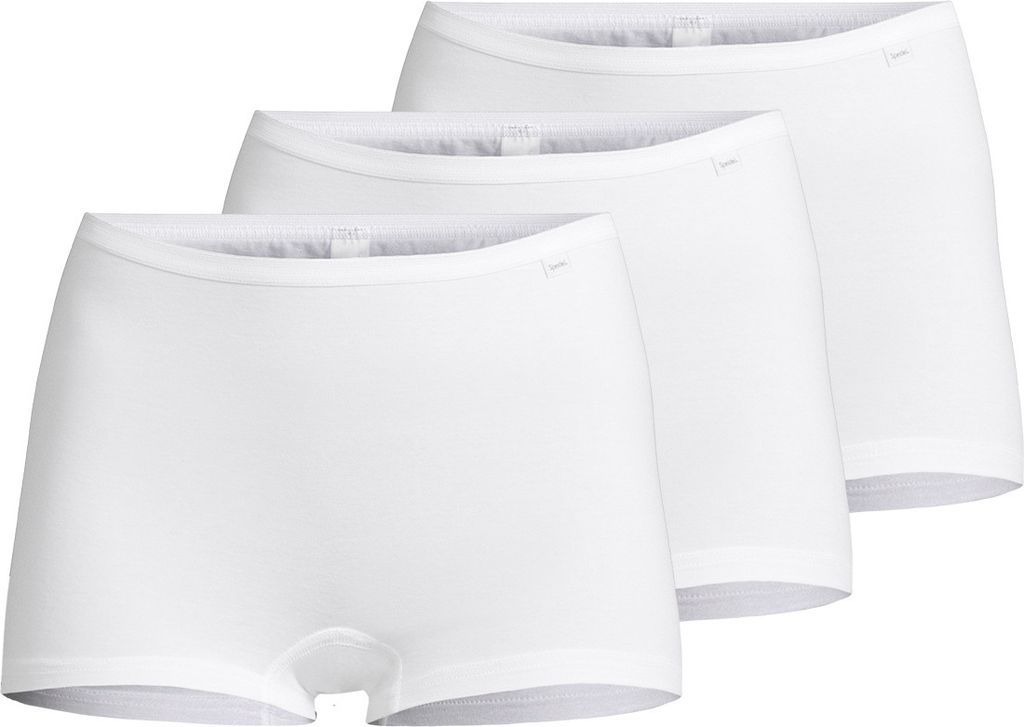 Speidel 3er Pack Britta Panty Natürliche Baumwoll-Qualität, Flache, matte Beinabschlüsse, Po-bedeckend ohne Seitennähte
