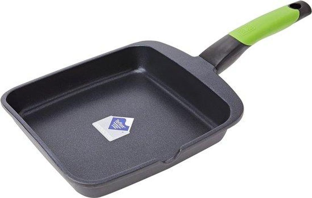 Gegrillte Pfanne 22cm Aluminium Antihaftbeschichtung