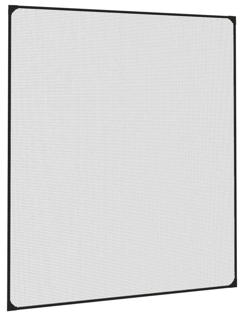vidaXL Zanzariera magnetica per finestre antracite 120x140 Immagine del prodotto 