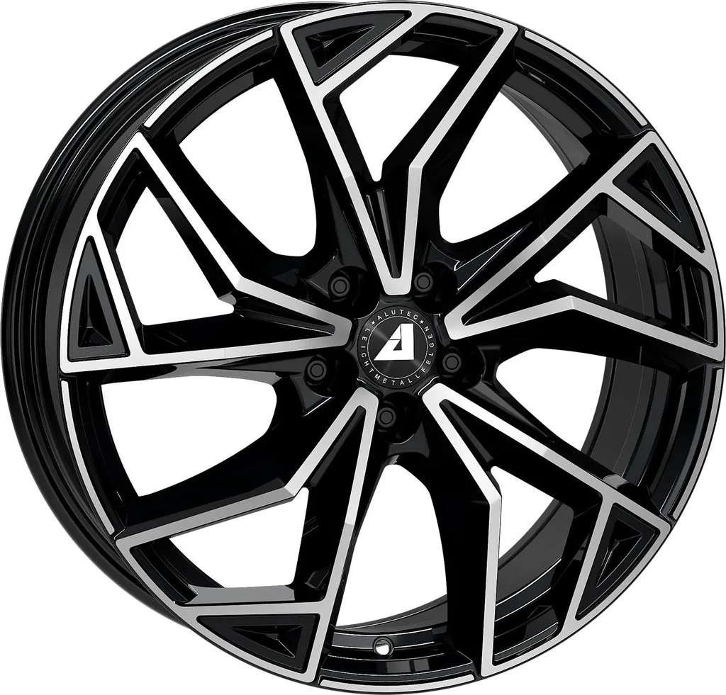 Jante en alliage 18 pouces Alutec ADX.02 noir diamanté pour Ford Fiesta