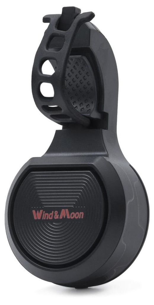 Wind&Moon Bike Bell 80-130dB Loud AntiTheft Alarm Waterproof Bicycle Electric Horn with 3 Level Volumes for MTB Mountain Road Bike