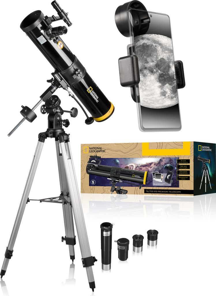 NATIONAL GEOGRAPHIC 76/700 EQ Télescope Image du produit 