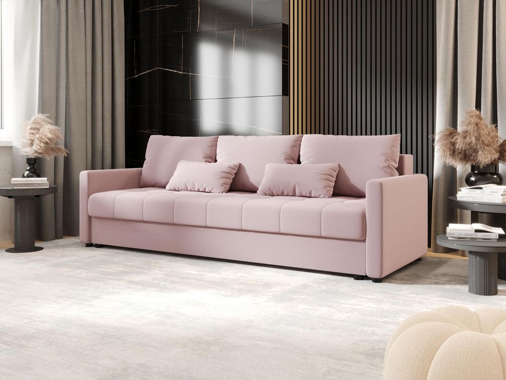 Schlafsofa ADELINDE - rosa