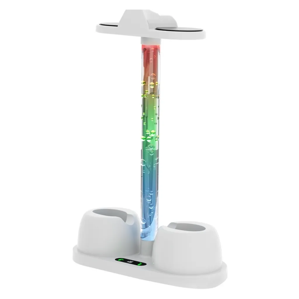 Station de Recharge Meta Quest 3 avec Support Casque et Lumières LED RVB