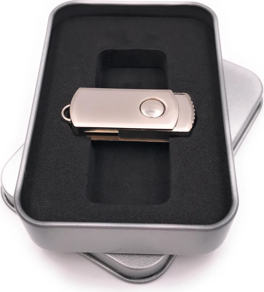 Chiavetta USB Gioiello Onwomania 16GB: Pendente con Strass e Glitter