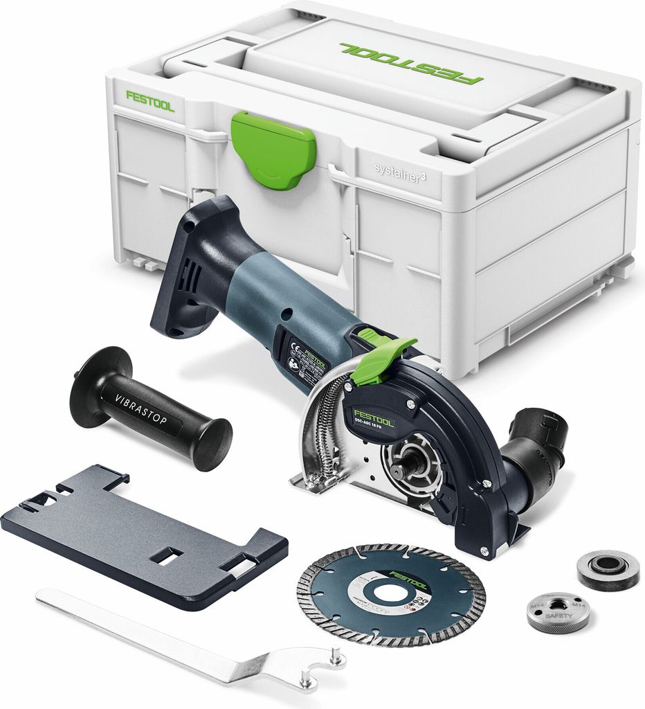 Festool Akku-Freihandtrennsystem DSC-AGC 18-125 FH EB-Basic, incl. Zubehör, Systainer