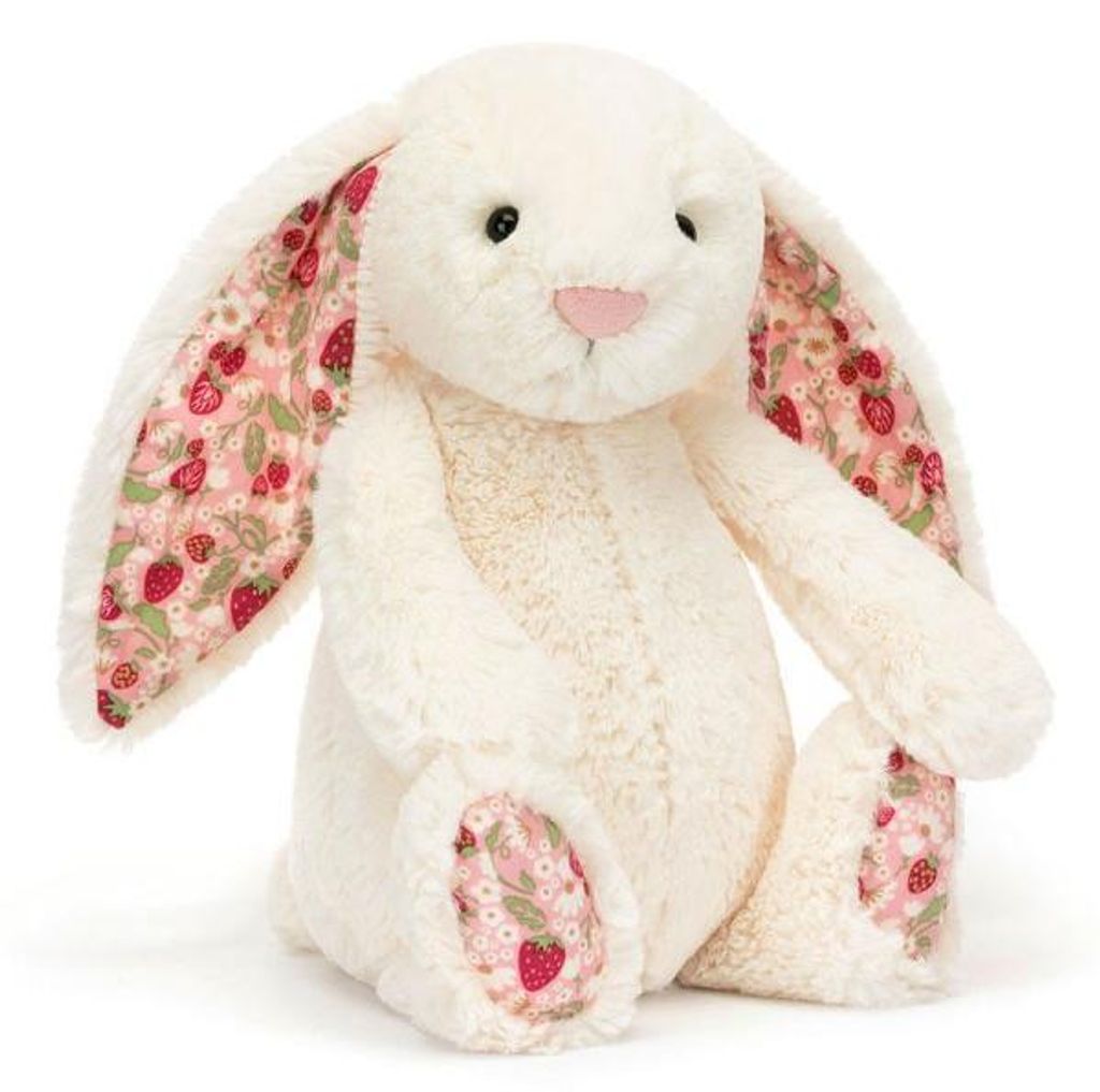 Jellycat Kuscheltier Hase Blossom Cream Bunny Berry Medium Produktbild 