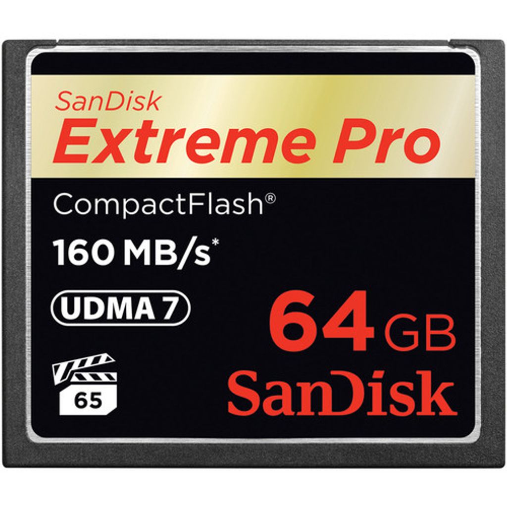 SANDISK SanDisk Extreme Pro CF 64GB 160MB/s SDCFXPS-064G-X46
