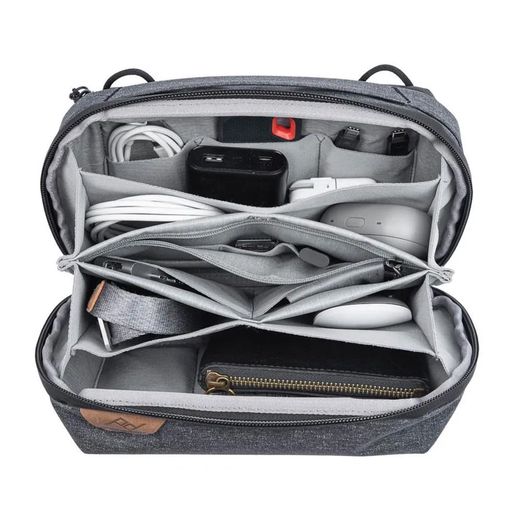 Pochette de Rangement High-Tech Peak Design Tech Pouch Gris Anthracite - 3