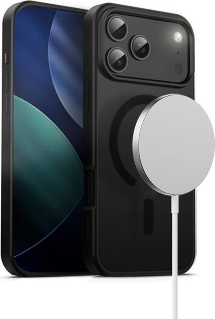 Crong Case MagSafe iPhone 17 Pro Max black hybrid