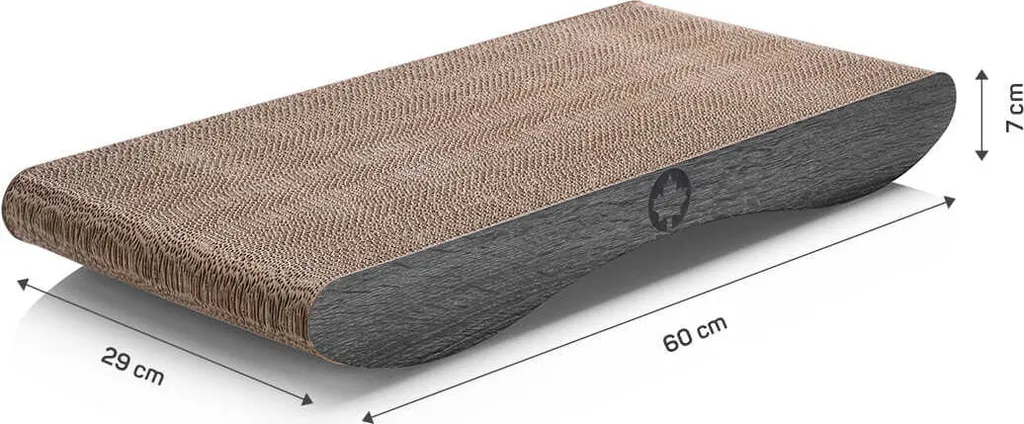 Griffoir chat COMET L gris foncé : la solution anti-griffures durable - 4