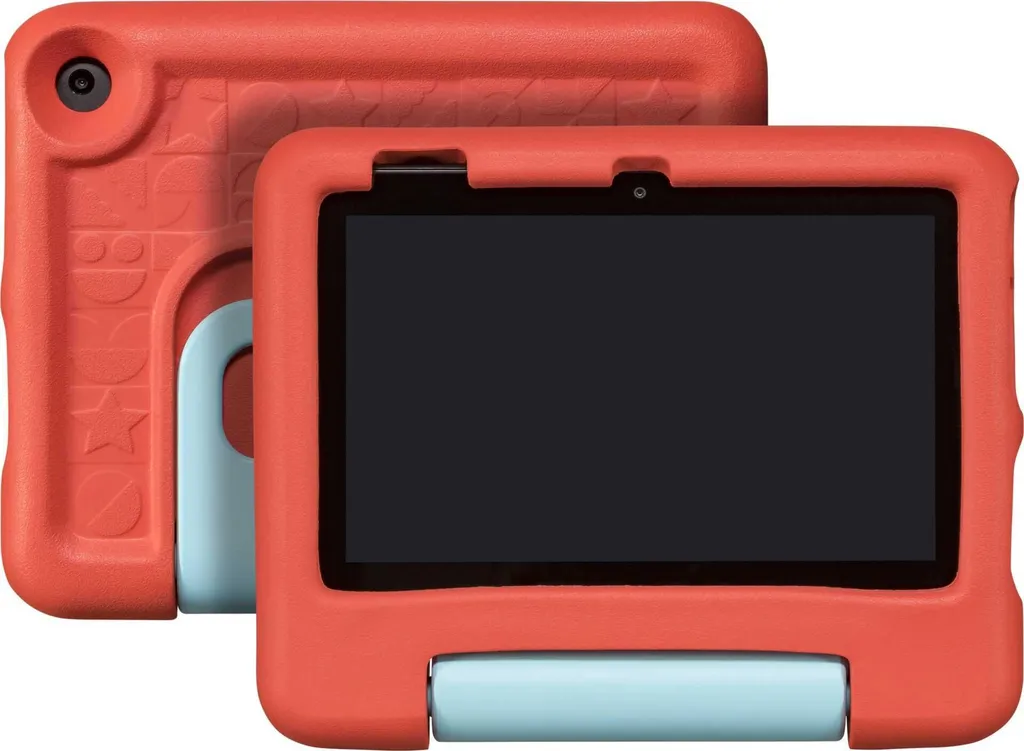 Amazon Fire 7 Kids, 17,78 cm (7"), 16 GB di memoria, 2 GB di RAM, FireOS, rosso
