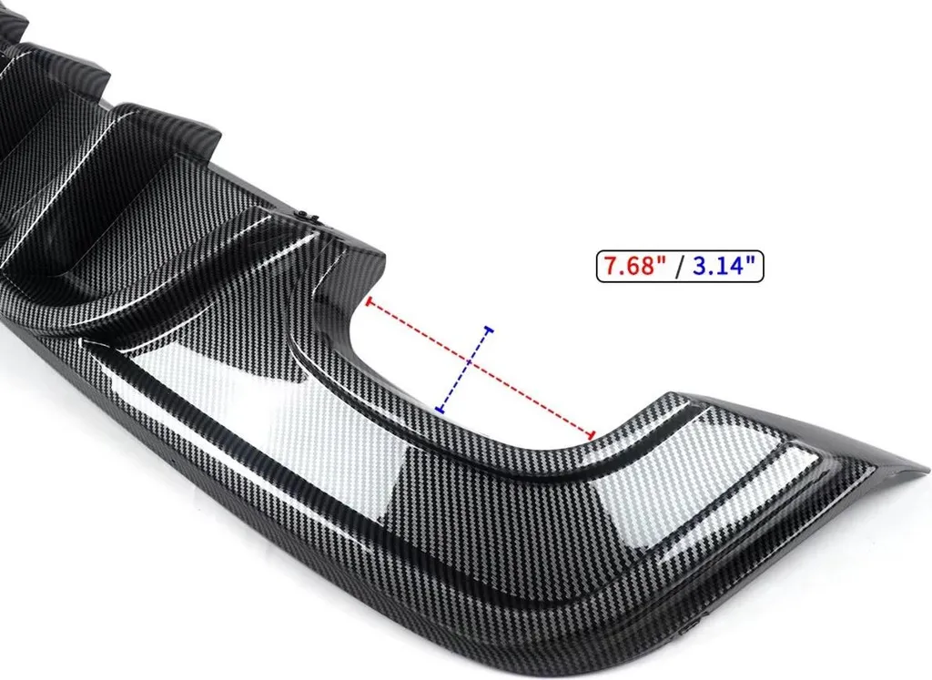 Diffuseur Pare-chocs Arrière Style F1 Carbone BMW E82 135i Kit Deluxe - 5