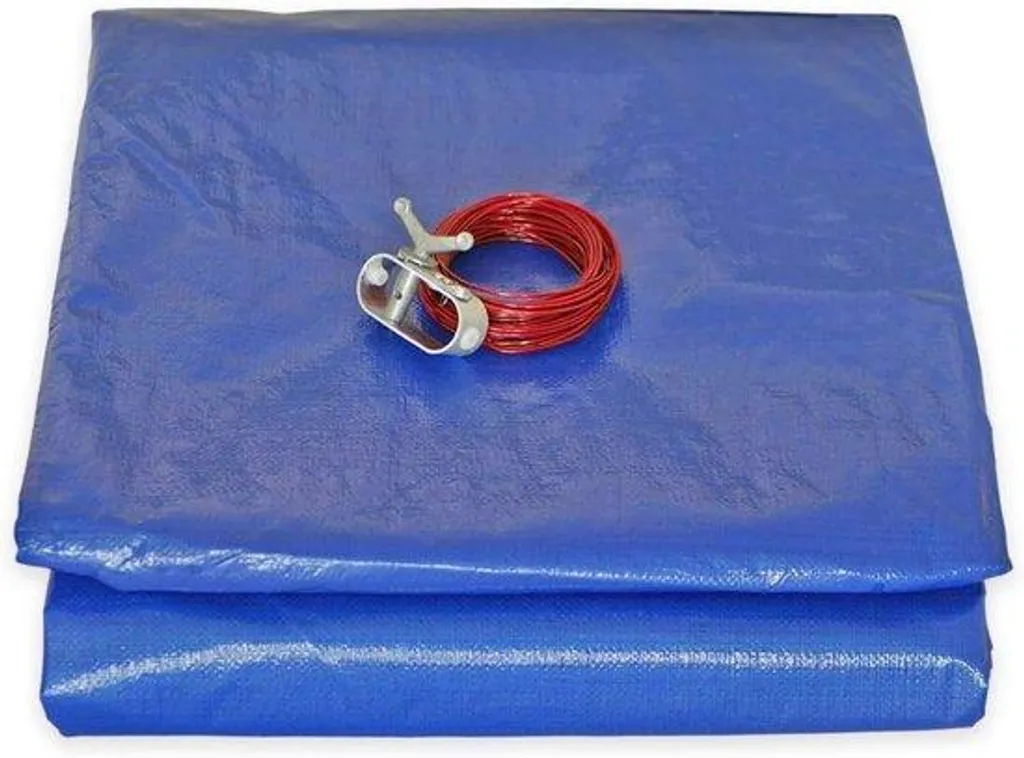 Couverture de piscine 6,20 m pour garder l'eau propre tout l'hiver