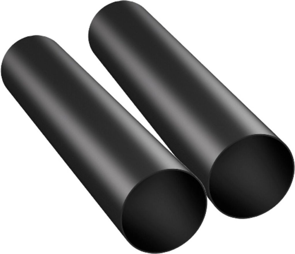 BORA 2er-Set Ecotube ER750/2 Rundkanal 750 mm ++ Lagerware ++