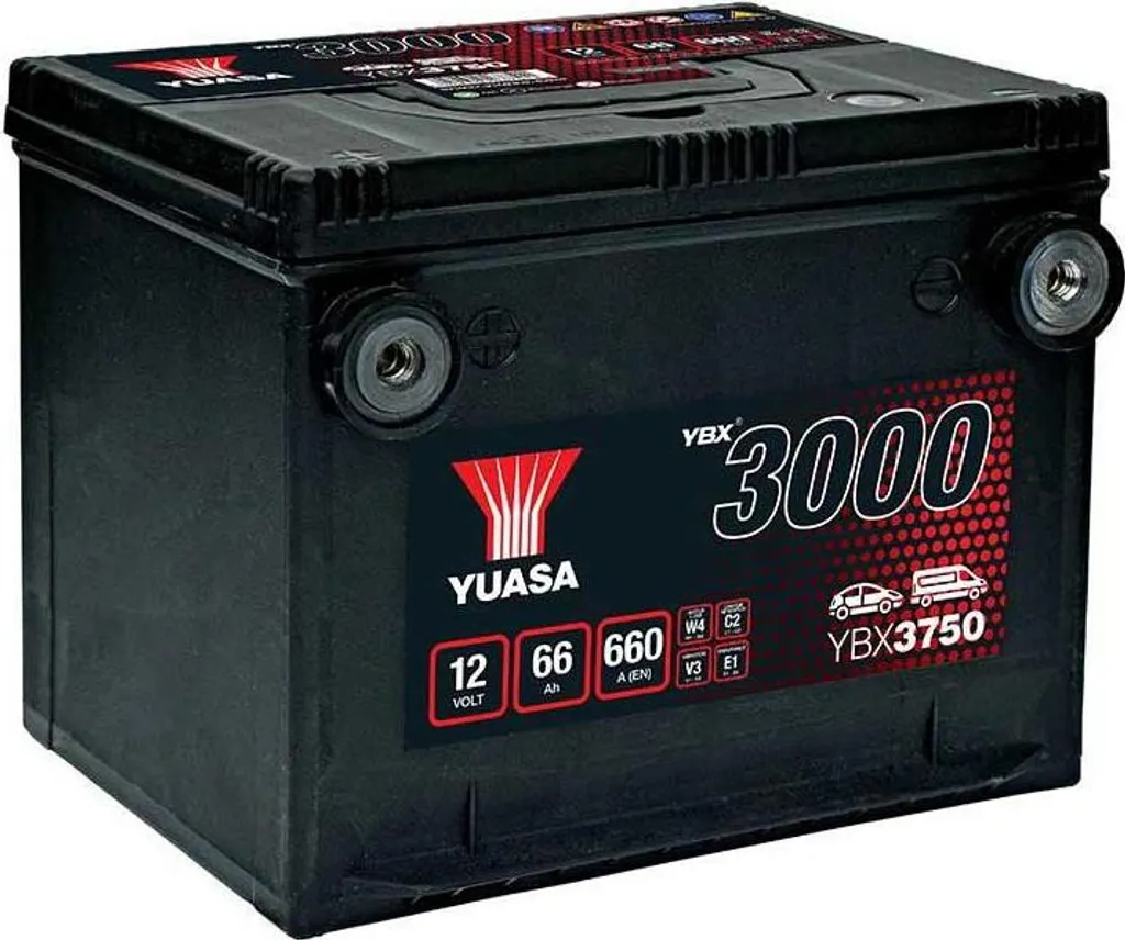 Batterie Yuasa 12V 66Ah 660A YBX3000 : Finis les Problèmes de Démarrage Hiver