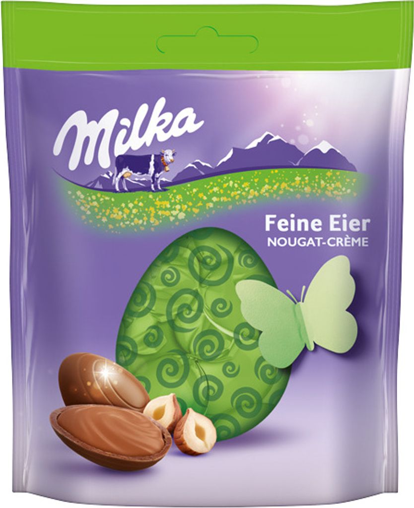 Milka Feine Eier Nougat 90g Produktbild 