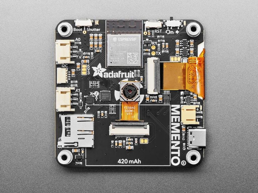 Adafruit MEMENTO Python Programmable DIY Camera Bare Board Produktbild 
