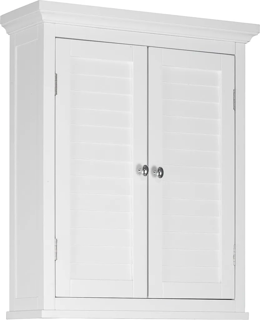 Étagère murale de salle de bain blanche pour ranger vos flacons