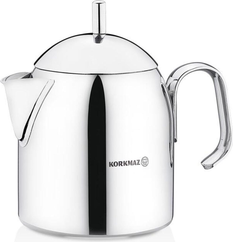 Korkmaz Pera 0,7L Edelstahl Teekanne aus 18/10 Cr-Ni – Hochwertig & Ergonomisch