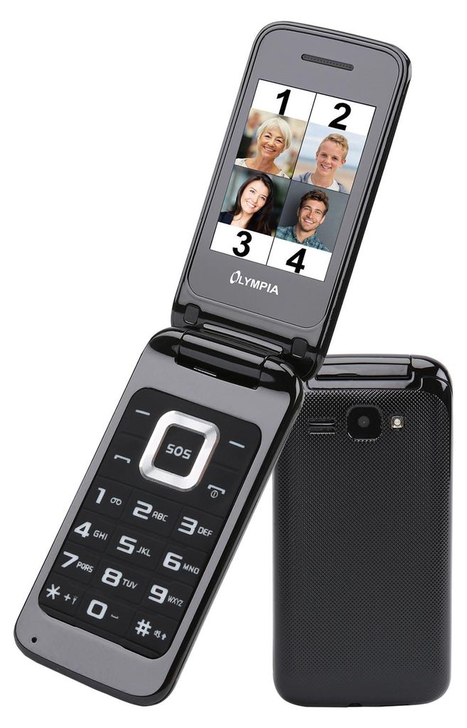 Olympia Luna Dual SIM black Produktbild 