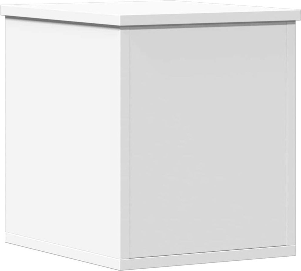 vidaXL Truhlica biela 30x35x35 cm Materiál na báze dreva Obrázok produktu 
