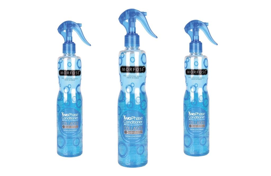3er Pack Morfose Collagen 2 Phase Leave in 400ml Sprühkur Produktbild 