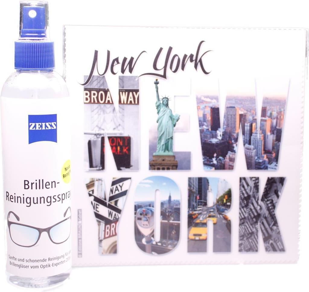 Mikrofasertuch "New York Schriftzug" Größe 18,5*18,5 cm von La Kelnet