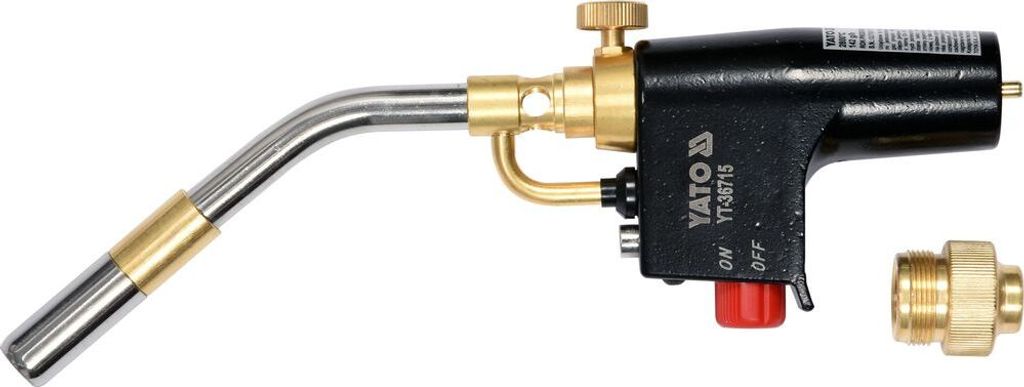 Lötbrenner Bunsenbrenner Lötlampe 2800° Gasbrenneraufsatz Produktbild 1