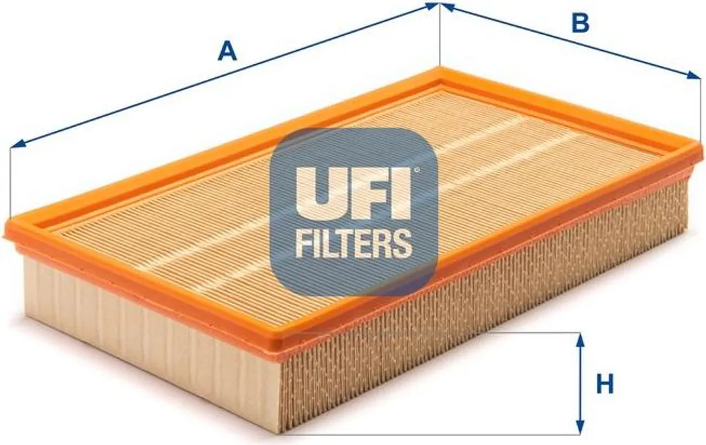 Filtre à air UFI 30.A71.00 pour Jaguar XJ XK8 - Remplacement OE 3W839601AA