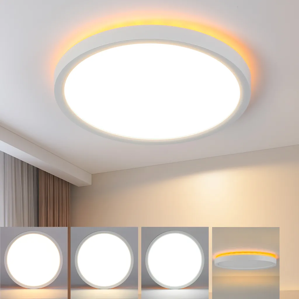 Recensione ZMH Lampada Soffitto LED: Efficienza 1600LM 18W Piatta